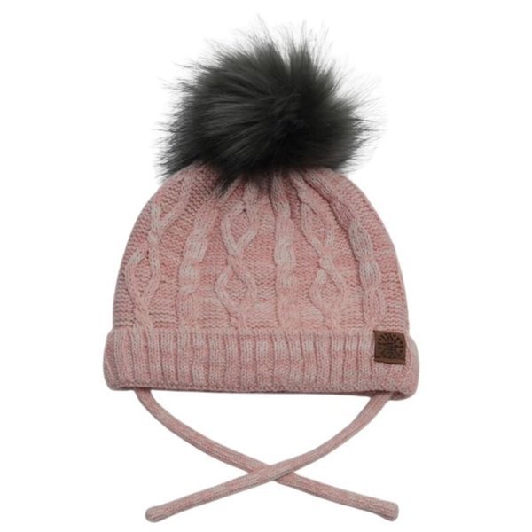 Calikids - Cotton Cable Pompom Hat - Pitter Patter Boutique