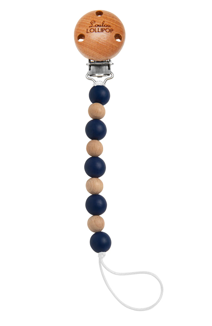 Loulou Lollipop - Celeste Pacifier Clip - Pitter Patter Boutique