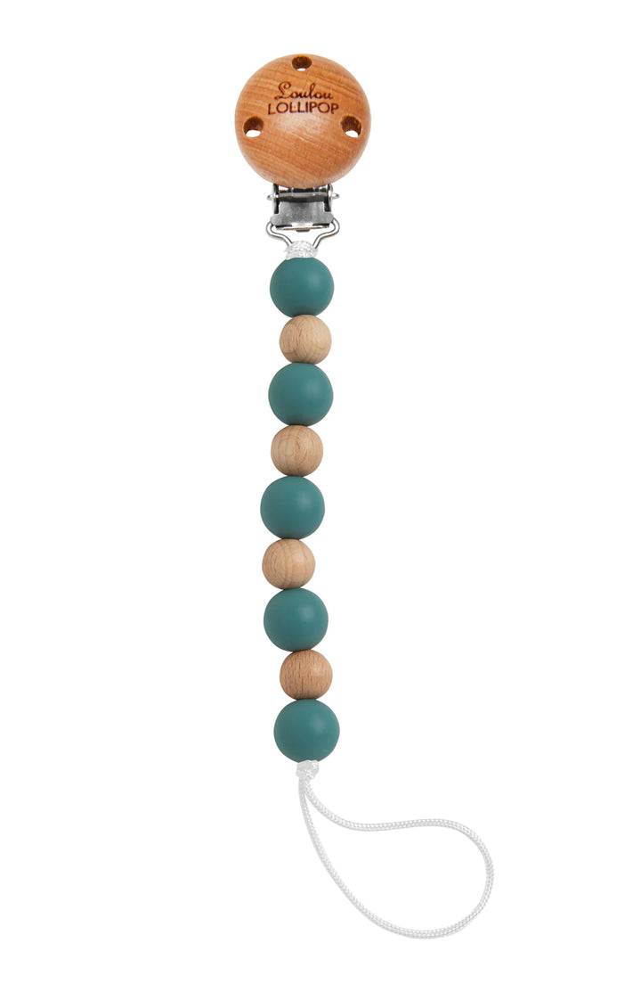Loulou Lollipop - Celeste Pacifier Clip - Pitter Patter Boutique