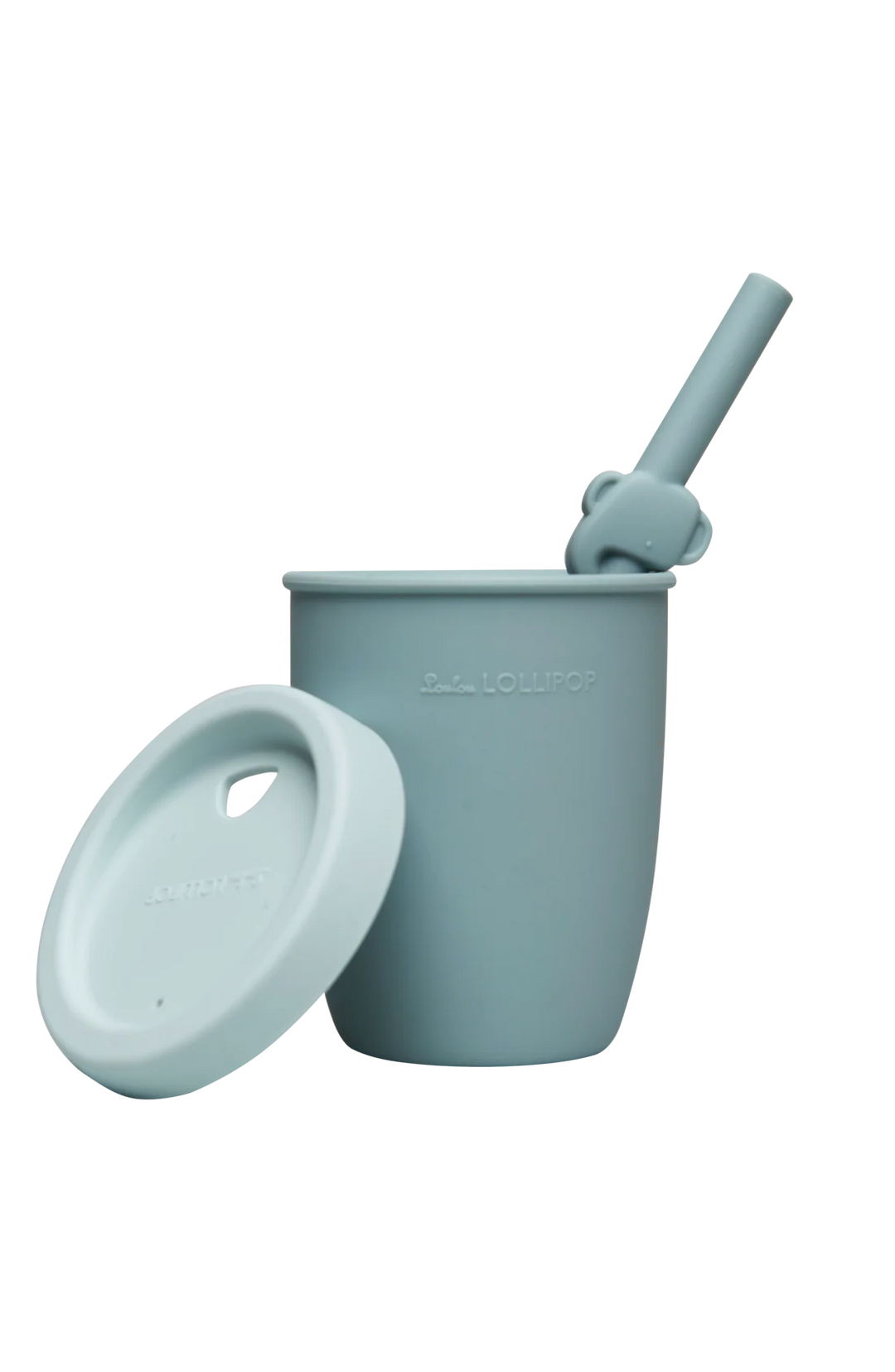 Loulou Lollipop - Kids Silicone Cup with Straw - Pitter Patter Boutique