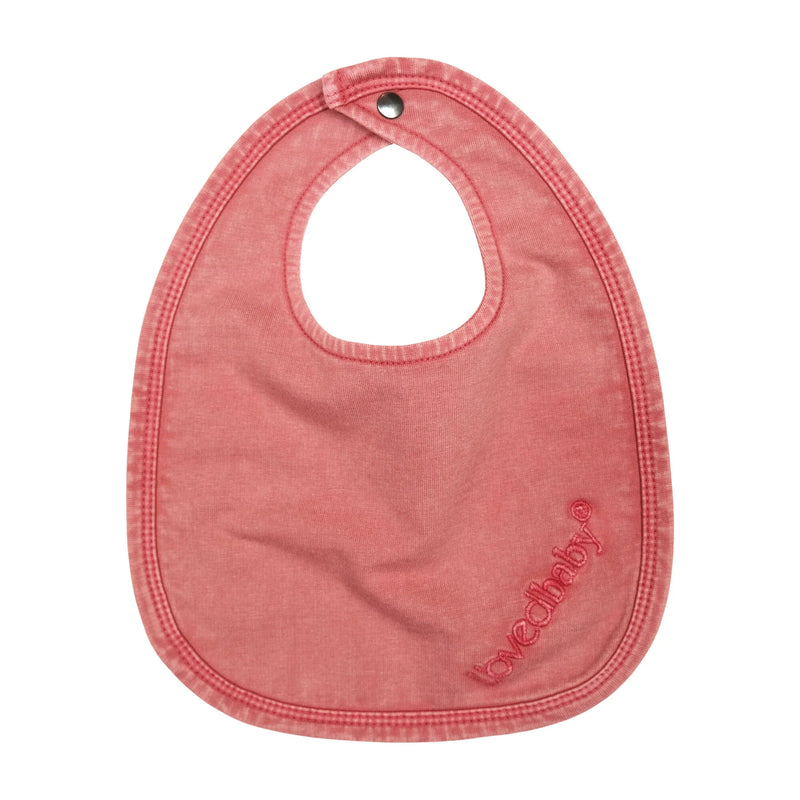 L’oved Baby - Faux Denim Bib - Pitter Patter Boutique