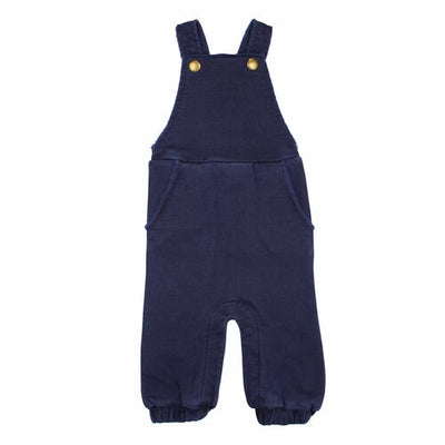 L'oved Baby - French Terry Overall Romper - Pitter Patter Boutique