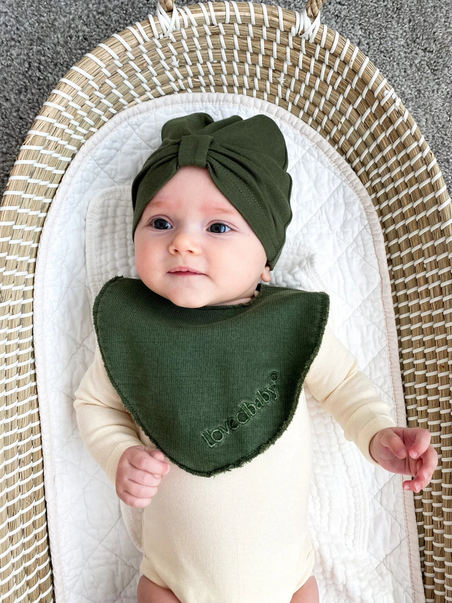 L'oved Baby - French Terry Reversible Bib - Pitter Patter Boutique