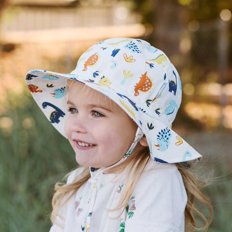 Jan & Jul - Dino Kids Cotton Bucket Hat - Pitter Patter Boutique