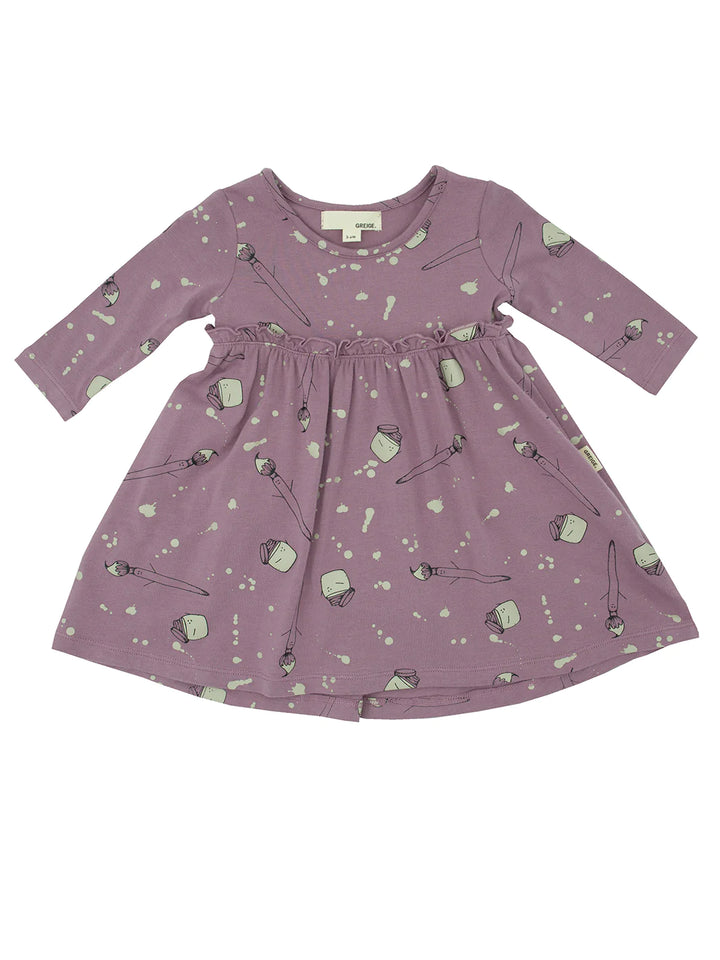 Greige - The Bamboo Dress - Pitter Patter Boutique