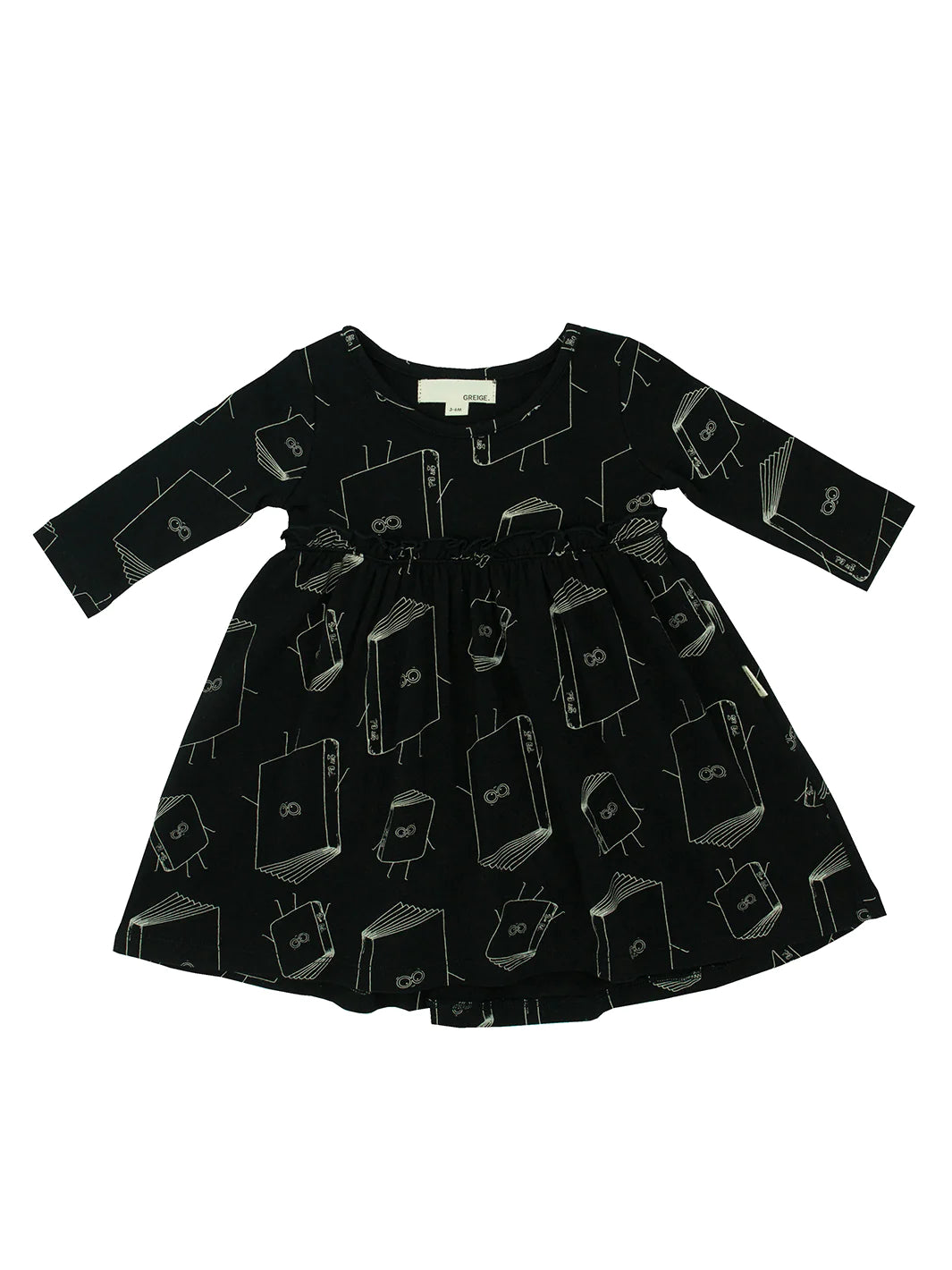 Greige - The Bamboo Dress - Pitter Patter Boutique