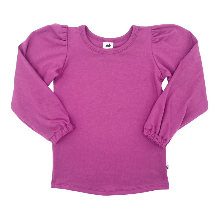 Farrah Puffed Long Sleeve Top - Pitter Patter Boutique