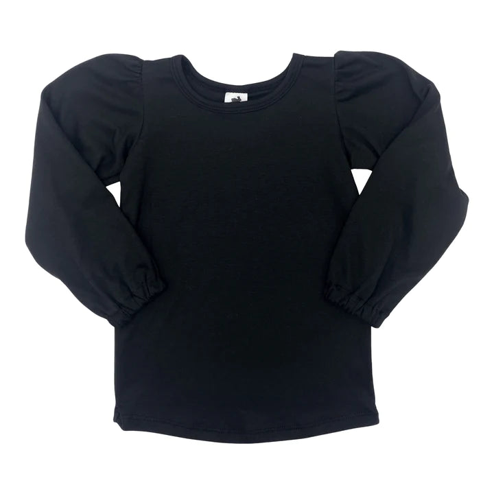 Farrah Puffed Long Sleeve Top - Pitter Patter Boutique