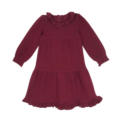 Long Sleeve Kids Corduroy Dress - Pitter Patter Boutique