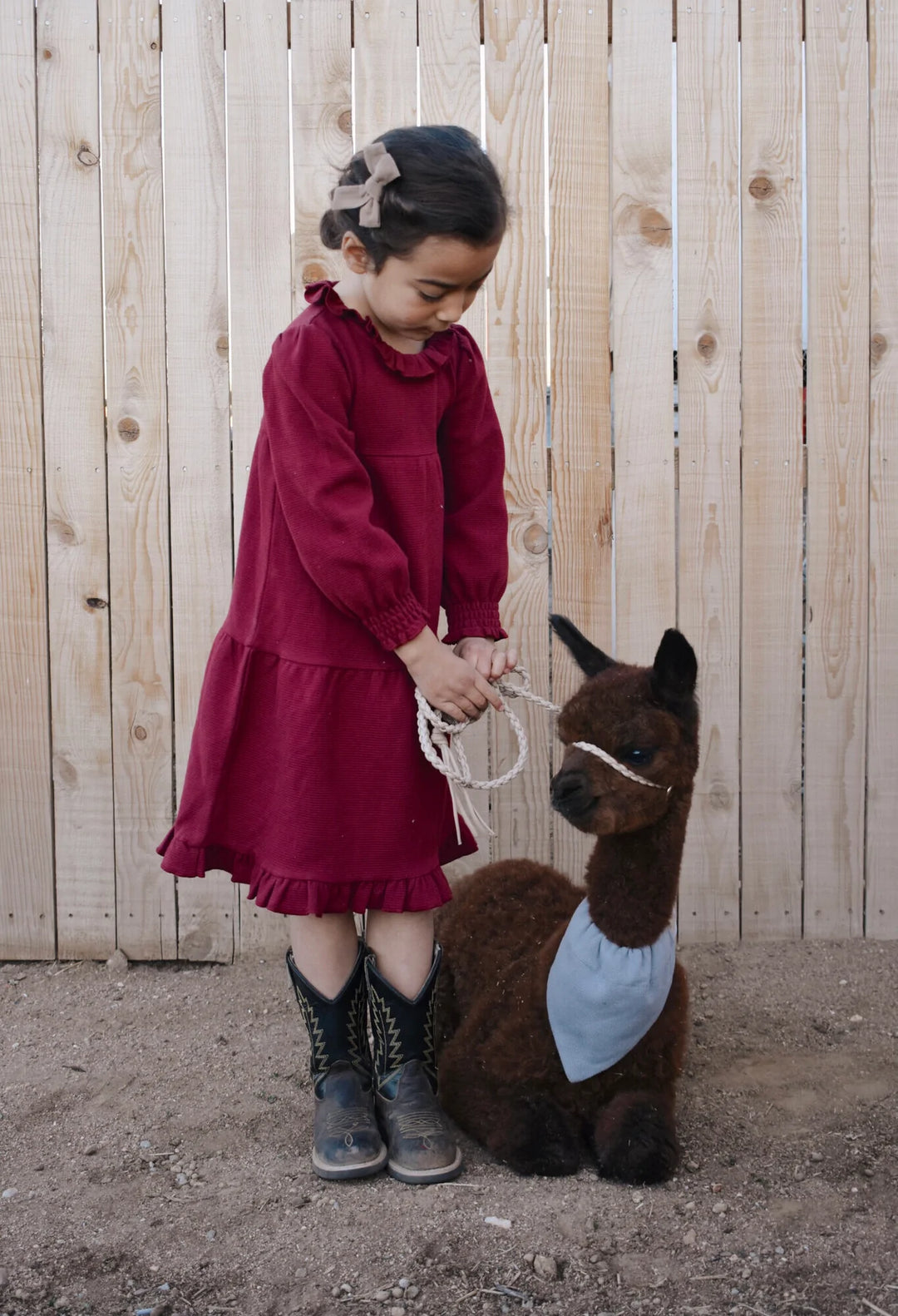 Long Sleeve Kids Corduroy Dress - Pitter Patter Boutique