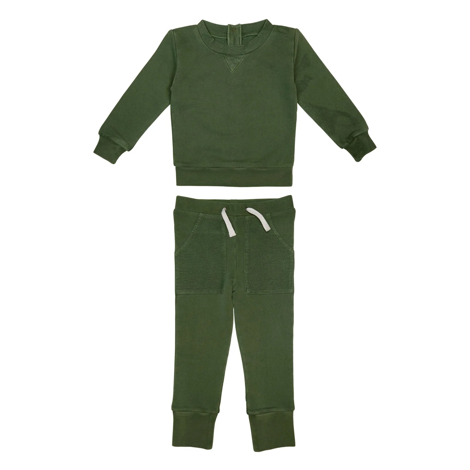 L'oved Baby -Kids French Terry Sweatshirt & Jogger Set - Pitter Patter Boutique