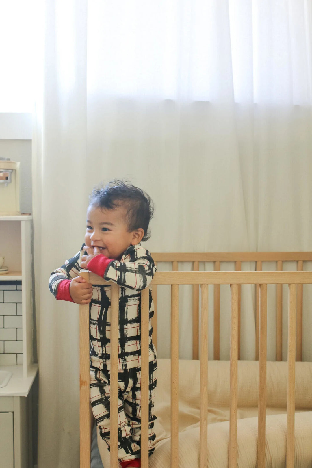 L'oved Baby - Holiday Organic Cotton PJ & Cap Set - Pitter Patter Boutique