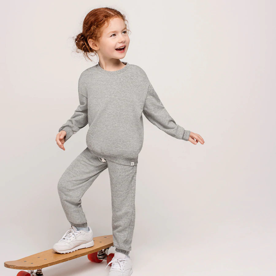 Miles - Girl's Sweatshirt - Pitter Patter Boutique