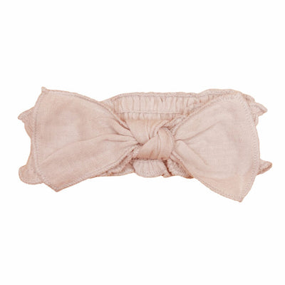 L'oved Baby - Muslin Smocked Headband - Pitter Patter Boutique