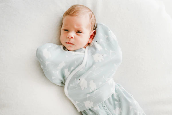 Nest Designs - Organic Cotton Startle Stop Sleep Bag - 0.5 TOG - Pitter Patter Boutique