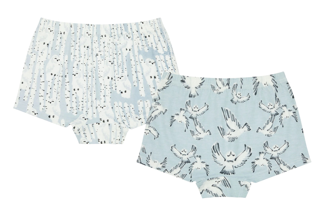 Nest Designs - Bamboo Girls/Boys Short Underwear - 2 pack - Pitter Patter Boutique