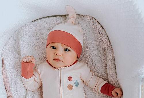 L'oved Baby - Organic Top-Knot Hat - Pitter Patter Boutique