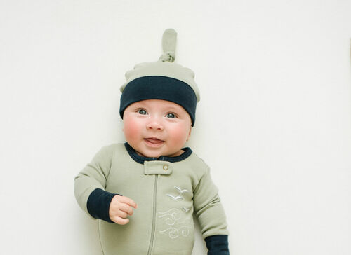 L'oved Baby - Organic Top-Knot Hat - Pitter Patter Boutique