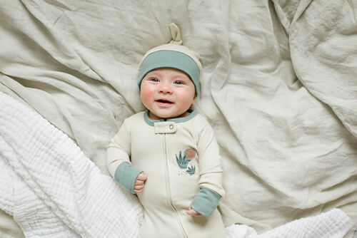 L'oved Baby - Organic Top-Knot Hat - Pitter Patter Boutique