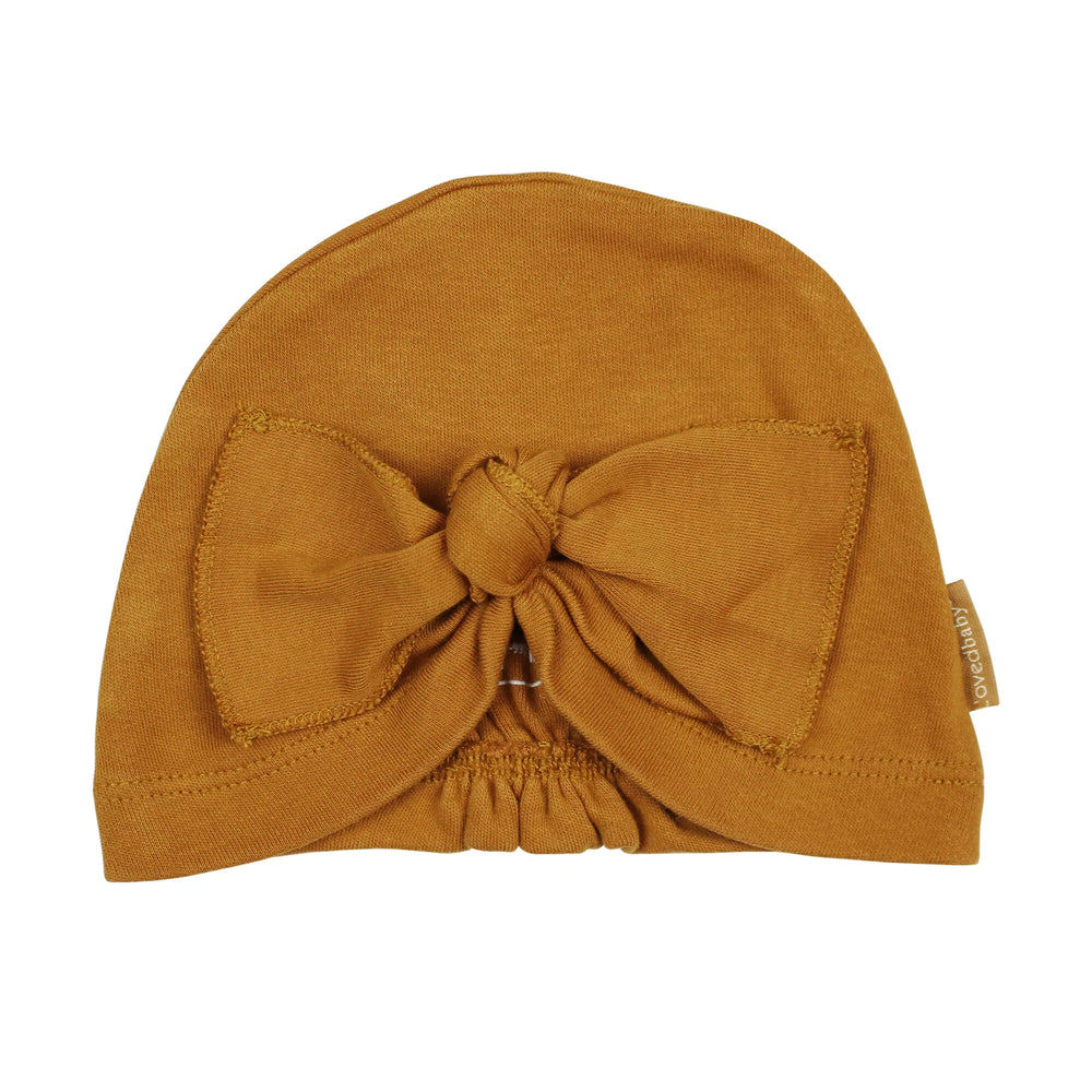 L'oved Baby Butterscotch Knotted Turban