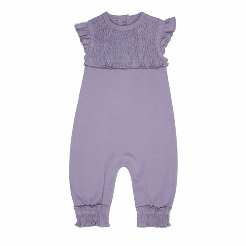 L'oved Baby - Smocked Short Sleeve Romper - Pitter Patter Boutique