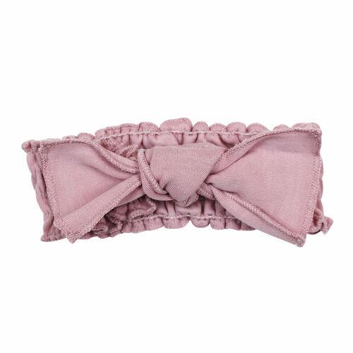 L'oved Baby - Organic Smocked Tie Headband - Pitter Patter Boutique