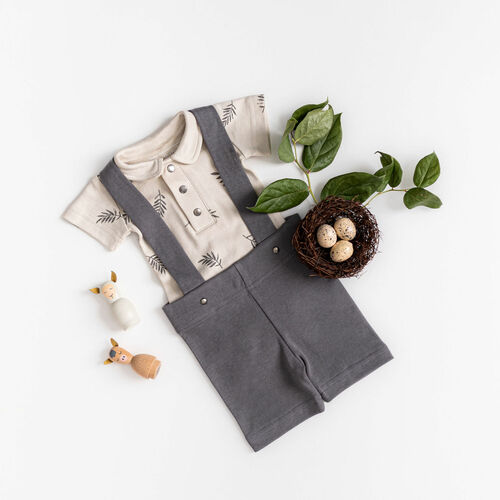 L’oved Baby - Suspender Shorts - Pitter Patter Boutique