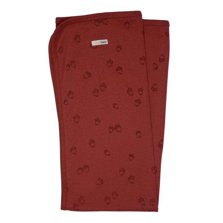 L'oved Baby Spice Acorn Organic Cotton Swaddle