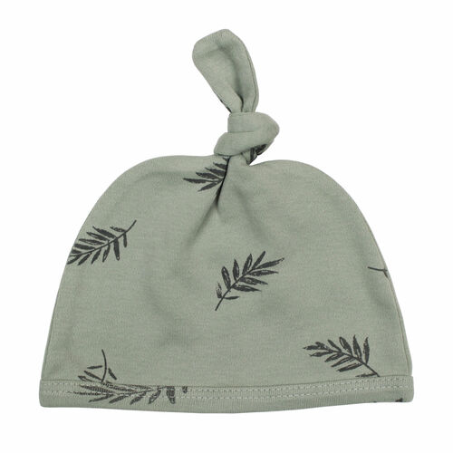 L'oved Baby - Printed Top-Knot Hat - Pitter Patter Boutique