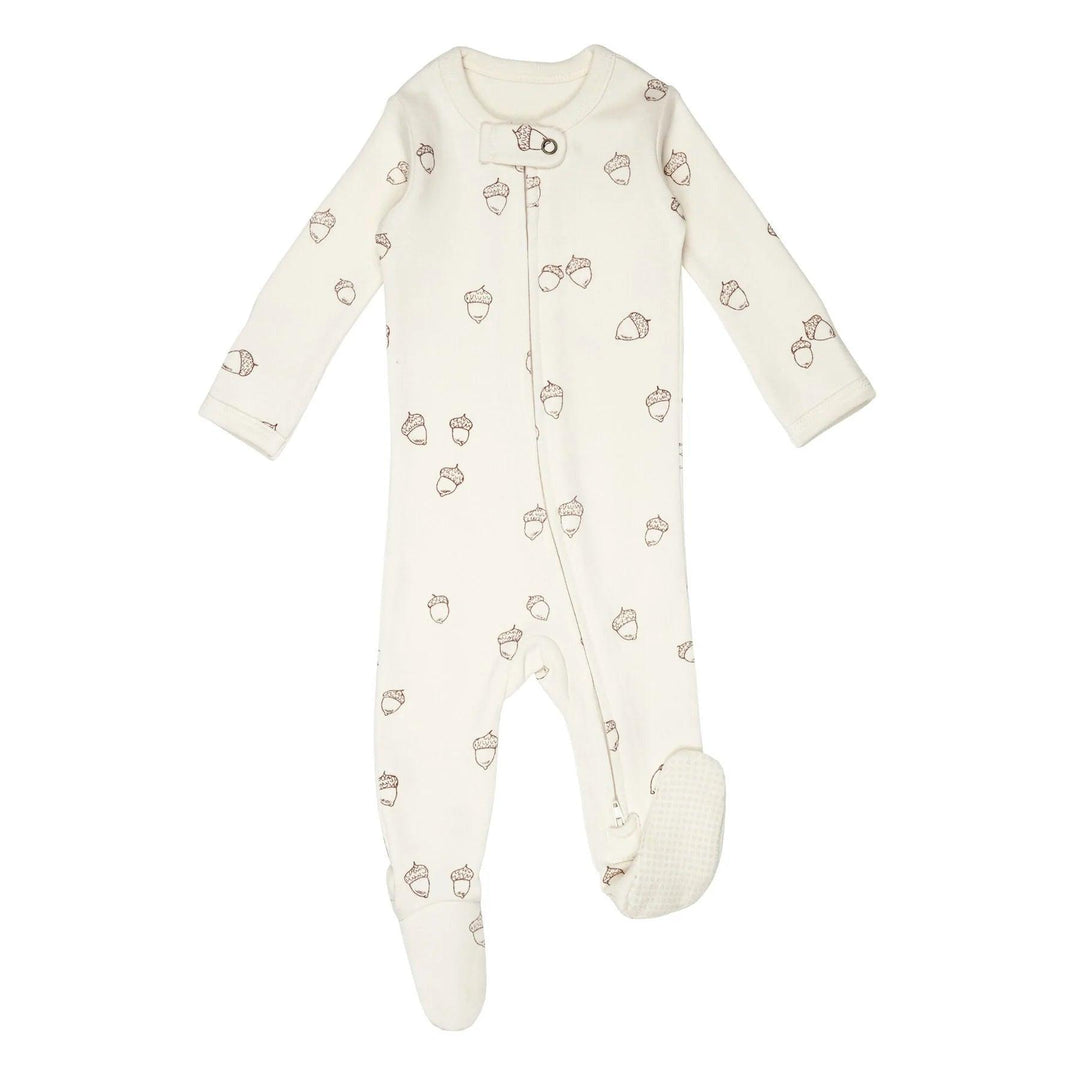 L'oved Baby - Organic Cotton Footie (Preemie/Newborn & 0-3 Months) - Pitter Patter Boutique