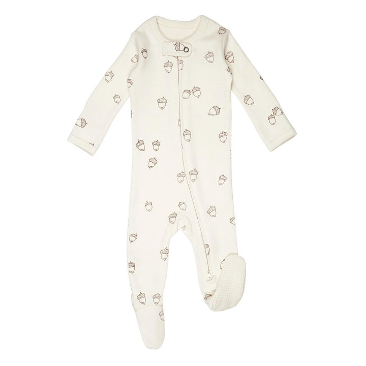 L'oved Baby - Organic Cotton Footie (Preemie/Newborn & 0-3 Months) - Pitter Patter Boutique