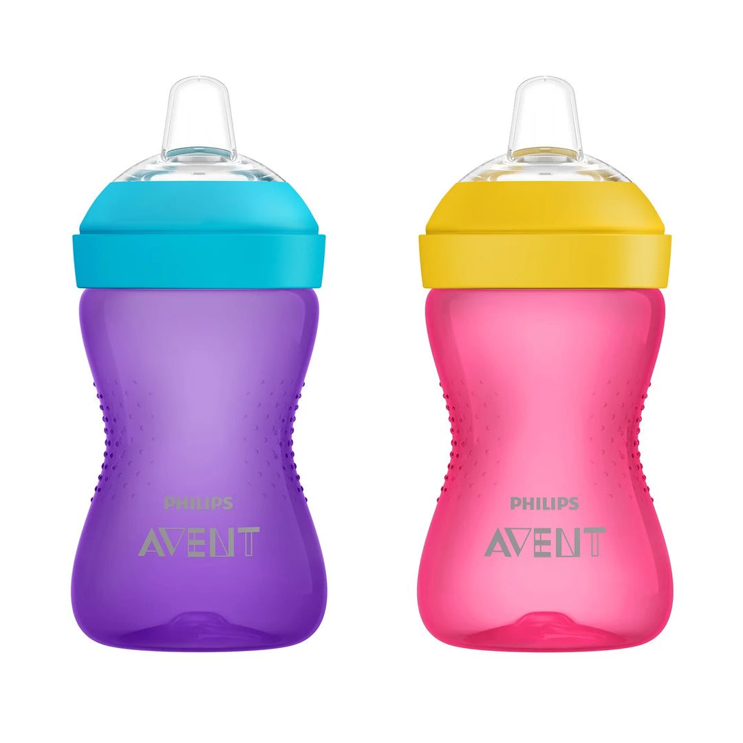 Philips Avent - My Grippy Sippy 2 Pack Spout Cup (10z) - Pitter Patter Boutique