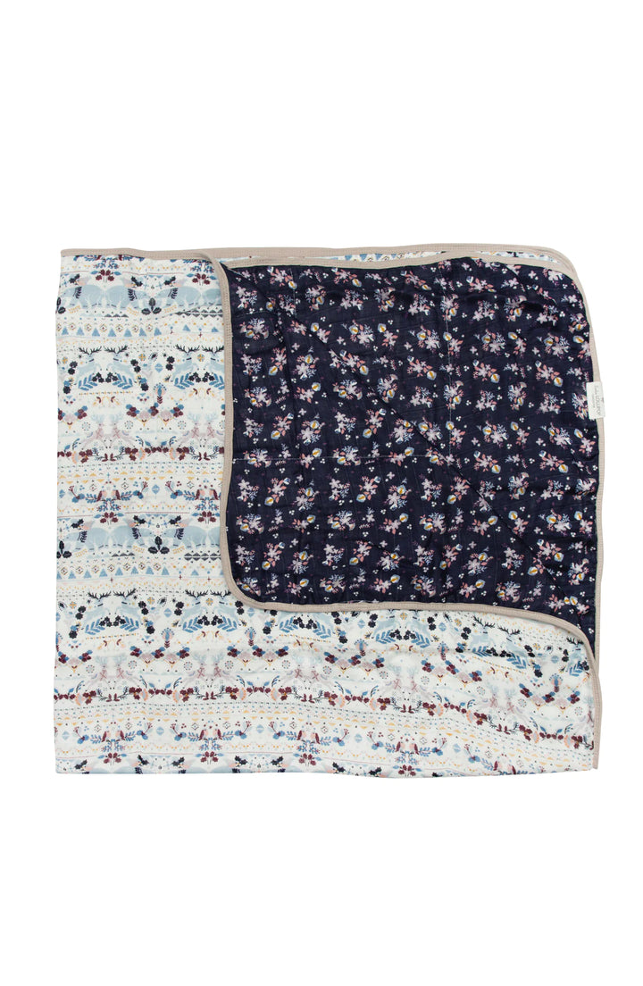 Loulou Lollipop - Muslin Quilt Blanket - Pitter Patter Boutique