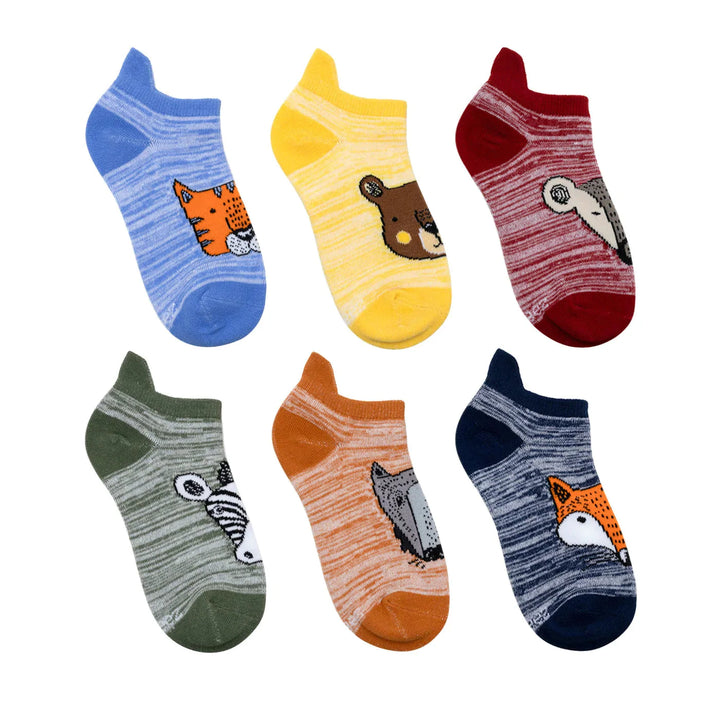 Robeez - 6 Pack Toddler Socks - Pitter Patter Boutique