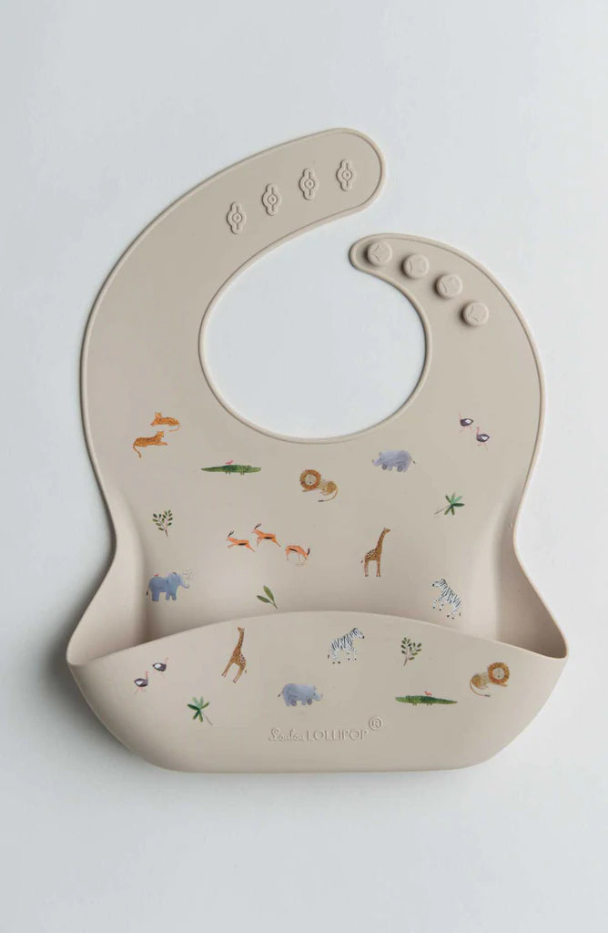 Loulou Lollipop - Silicone Bib - Pitter Patter Boutique