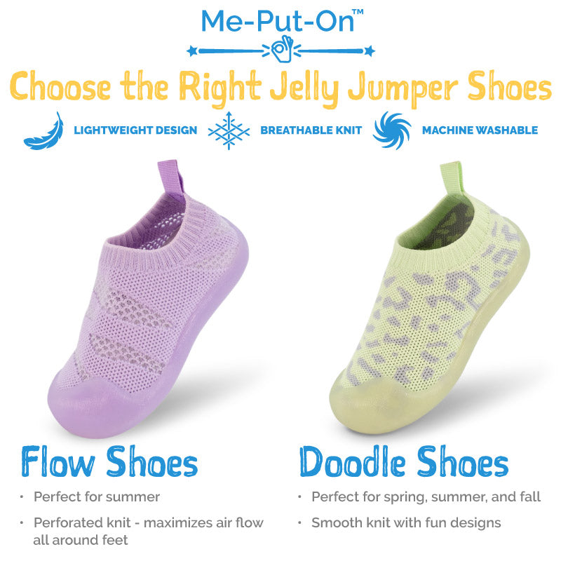 Jan & Jul - Jelly Jumper Doodle Shoes - Pitter Patter Boutique