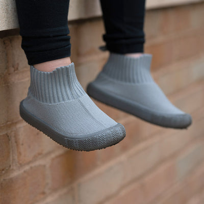 Jan & Jul - Hi-Top Knit Shoes - Pitter Patter Boutique