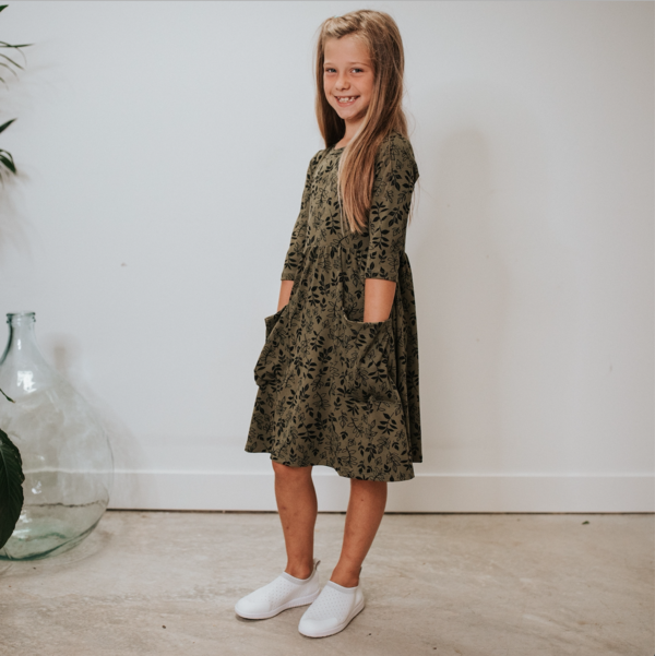 Little & Lively - Youth Clementine Dress - Pitter Patter Boutique