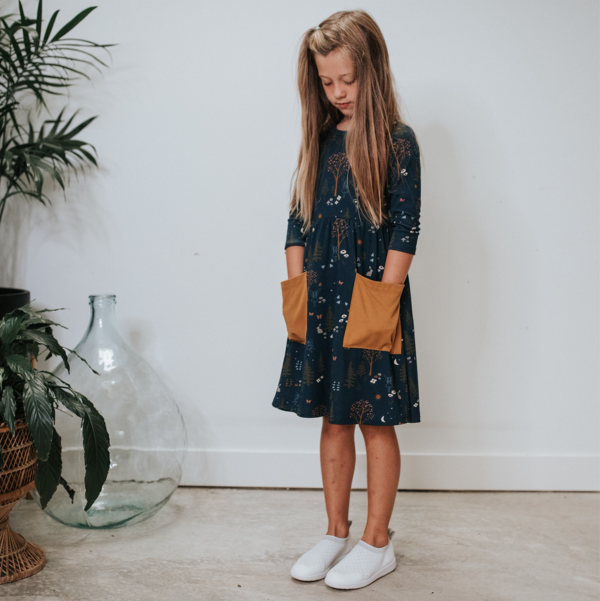 Little & Lively - Youth Clementine Dress - Pitter Patter Boutique