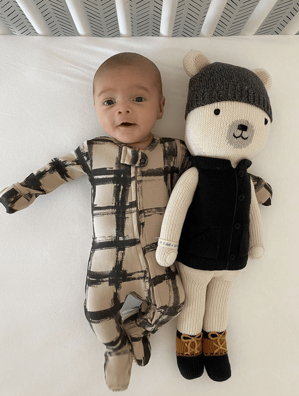 L'oved Baby - Organic Cotton Footie (Preemie/Newborn & 0-3 Months) - Pitter Patter Boutique