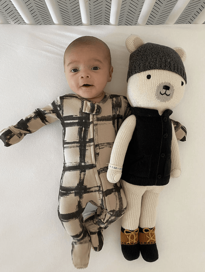L'oved Baby - Organic Cotton Footie (Preemie/Newborn & 0-3 Months) - Pitter Patter Boutique