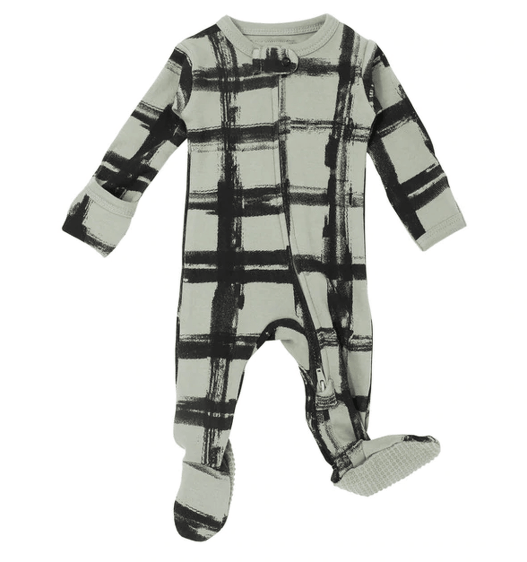 L'oved Baby - Organic Cotton Footie (Preemie/Newborn & 0-3 Months) - Pitter Patter Boutique