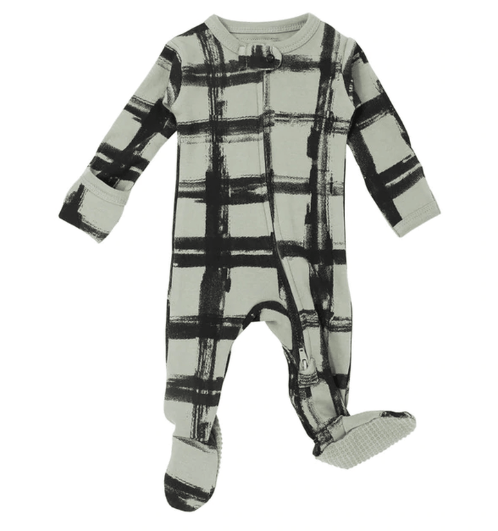 L'oved Baby - Organic Cotton Footie (Preemie/Newborn & 0-3 Months) - Pitter Patter Boutique