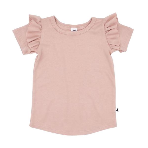 Little & Lively - Kids Ruffle Sleeve T-Shirt - Pitter Patter Boutique