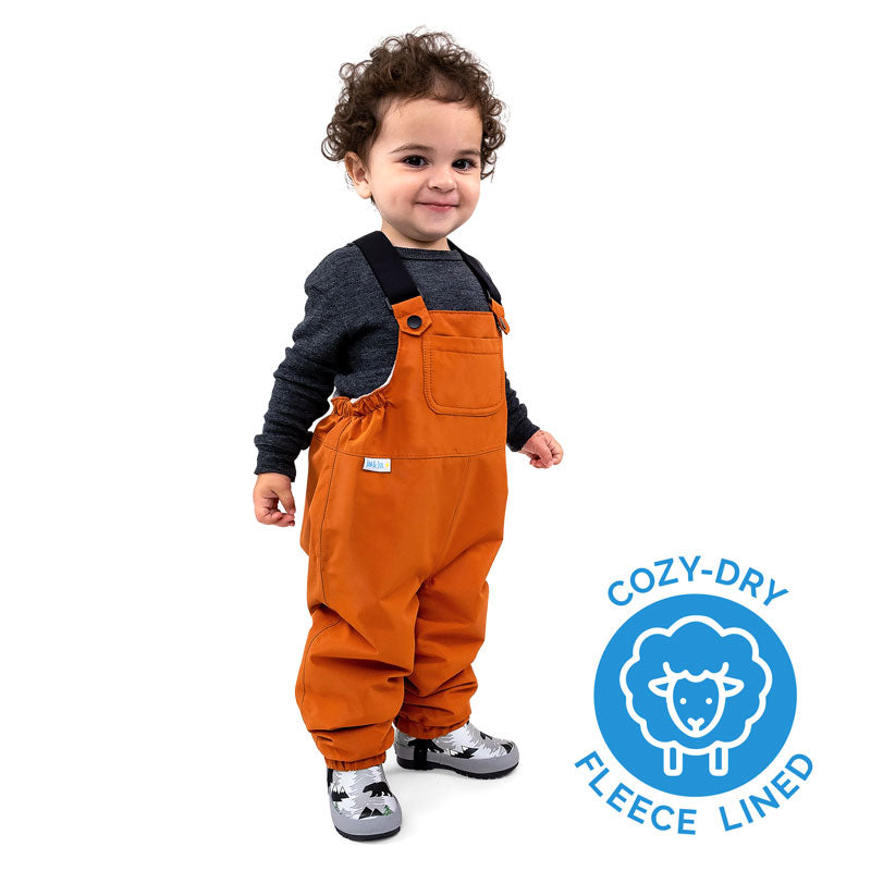 Jan & Jul - Fleece Lined Rain Overalls - Pitter Patter Boutique