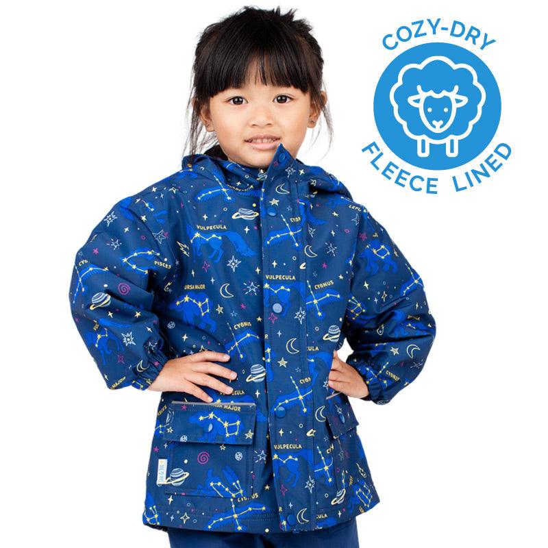 Jan & Jul - Fleece Lined Rain Jacket - Pitter Patter Boutique