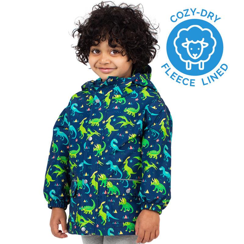 Jan & Jul - Fleece Lined Rain Jacket - Pitter Patter Boutique