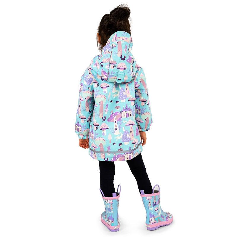 Jan & Jul - Fleece Lined Rain Jacket - Pitter Patter Boutique