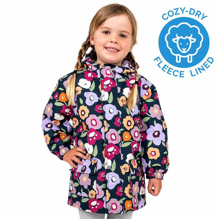 Jan & Jul - Fleece Lined Rain Jacket - Pitter Patter Boutique