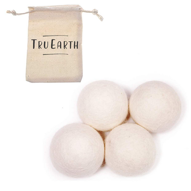 Tru Earth - 4 Pack Wool Dryer Balls - Pitter Patter Boutique